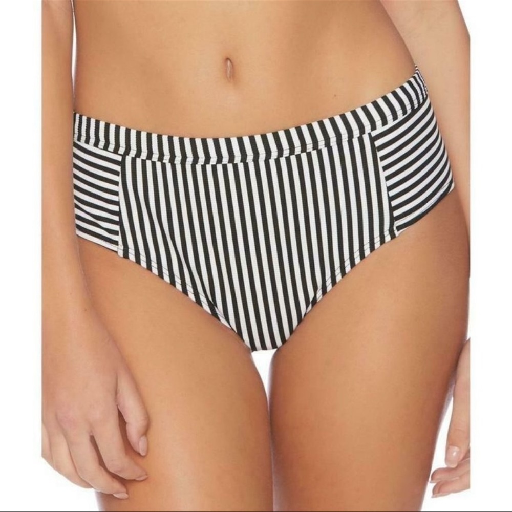 High waisted swim bottoms